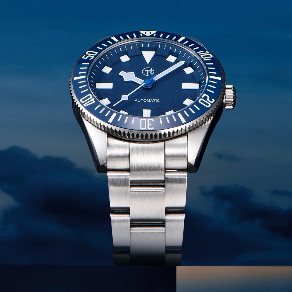 RollsTimi Orologio automatico di lusso da uomo nuovo 40mm Orologio da polso meccanico impermeabile in acciaio inossidabile per uomo NH35 Movt Orologio alla moda