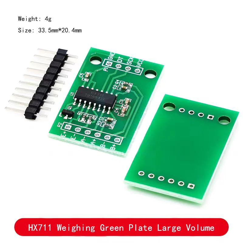 HX711 Weighing Module Series MCU 24-bit AD Module Pressure Sensor Weighing Electronic Scale Module with Shielding