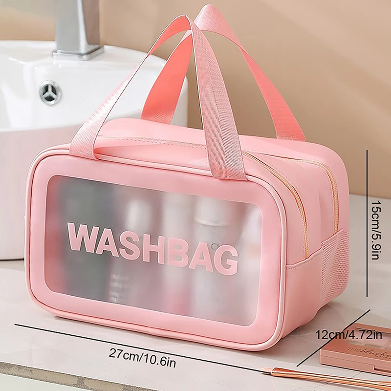 Wet-dry Separation Makeup Bag Portable Toiletry Bag Travel Essentials Large Capacity Storage Bag Fitness Swimming Essentials