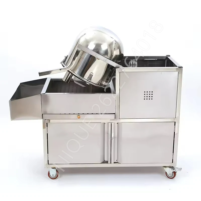 Commercial Popcorn Machine Fuel Electric Balloon Stall Automatic Medium-Sized Gas Fully New Spherical All-In-One Large Capacity