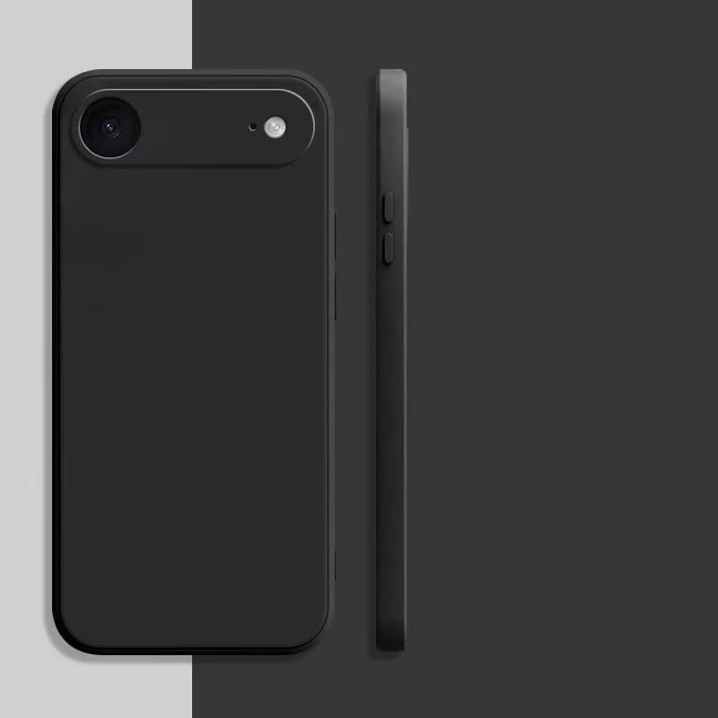 حافظة سيليكون سائلة مربعة فاخرة لهاتف آيفون حافظة هوائية لهاتف آيفون 17 غطاء هوائي آيفون 17 كاميرا هوائية حافظة هاتف واقية