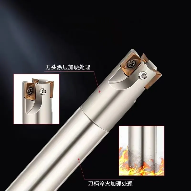 Milling tool holder JDMT070208 JDMT070204 CNC cutter JDMT07-10 11 12 16mm ESE tungsten steel anti-seismic rough milling cutter