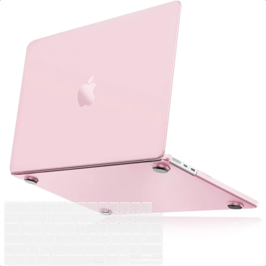 

Совместим с Book Air 13-дюймовый чехол 2025 2024 2023 2022 M4 A3240 M3 A3112 A2681Ультратонкий натуральный оригинальный жесткий чехолKeyb