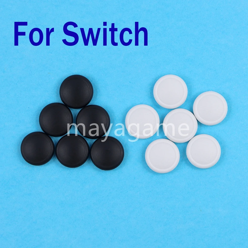 10sets For Nintend Switch OLED Lite Joy-Con Controller 3D Skull Analog  Joystick Cover Thumb Stick Cap Button