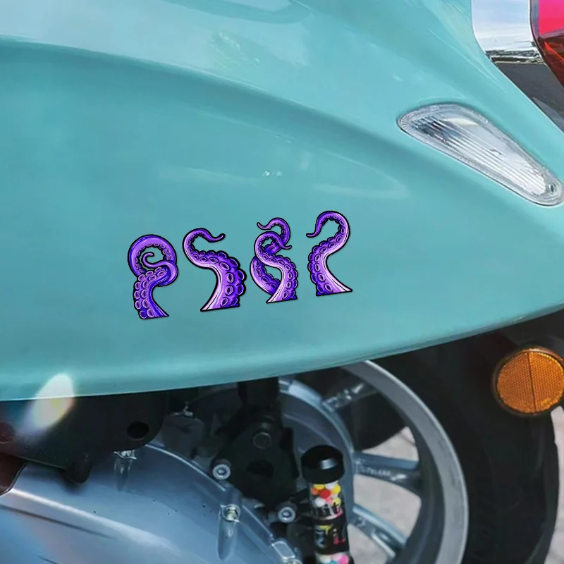 

Наклейка с узором щупалец Ктулху, устойчивая к царапинам, водостойкая, подходит для ноутбуков, мотоциклетных шлемов.