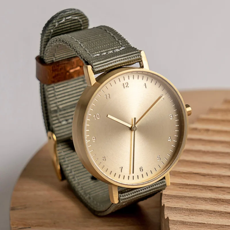 

Quartz Watch with Swiss Ronda Quartz Movement Ultra Thin Series with Nylon Strap 36mm and 40mm Diameter 7.6mm Thickness 3ATM