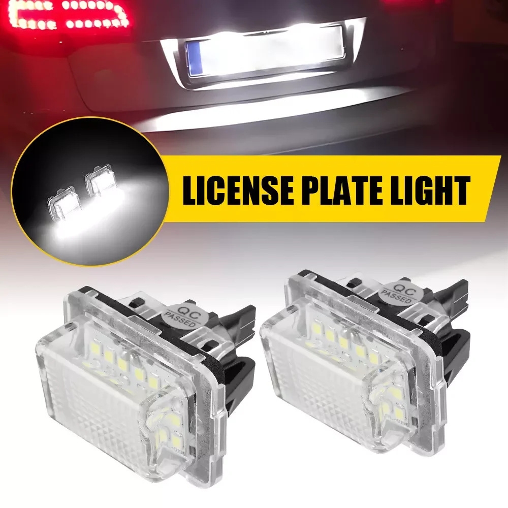 

Car Flashing Error Free SMD LED Number License Plate Light Kit for Mercedes W204 W212 C207 C216 W221 car license Plate lights