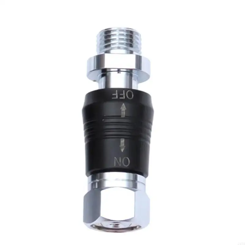 Quick Interfaces Push Valves Connector Scubas Diving Regulator Adaptor With Switches