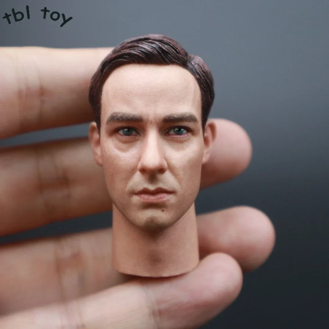 1/6 Scale WWII Male Solider Frederico Head Carving Germany National Defense Forces Head Played Model Action Figure Toy