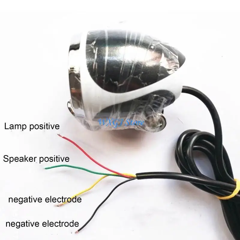 37JE LED Bike Light Kits, Bicycles Headlight Front Light Rear Back Tail Light, Easy to Install Road Cycling Safety Flashlight