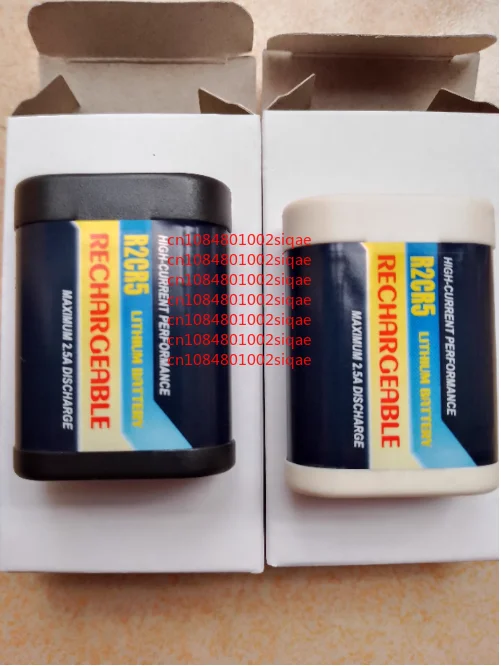 recargable R2cr5 2CR5 EOS 1, EOS 3 batería de litio recargable 6V batería de cámara WYORESY