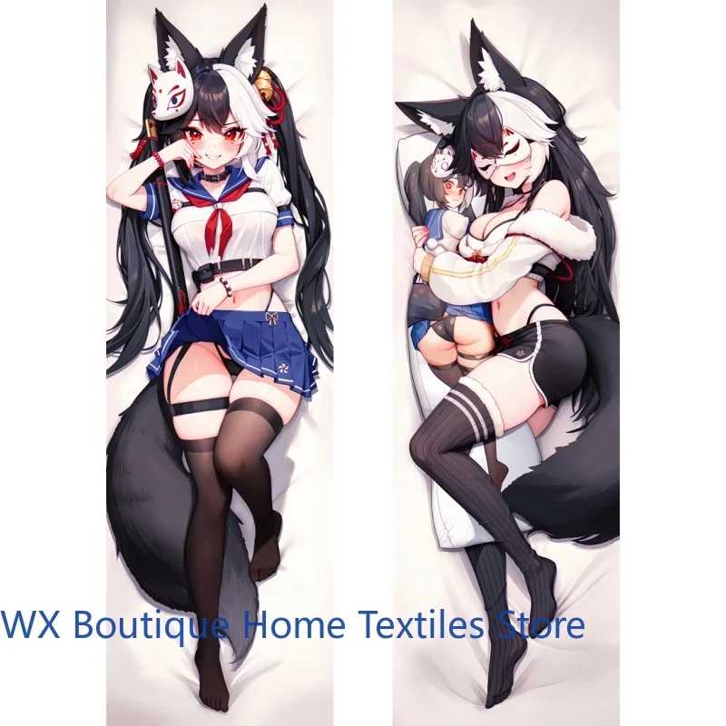 

Vtuber Gammainkk Anime Dakimakura Hugging Long Pillow Body Pillows