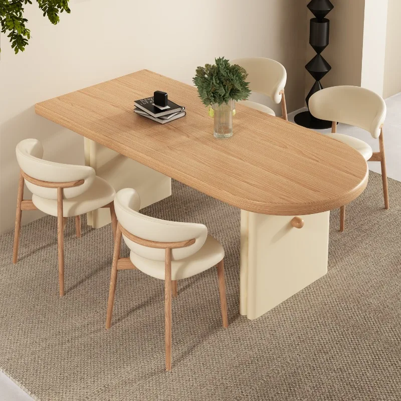 Mesa de comedor moderna de estilo nórdico, sillas de restaurante, mesa de comedor para cocina, salón, escritorio, mesa de comedor de diseño, Muebles de oficina, Muebles comerciales