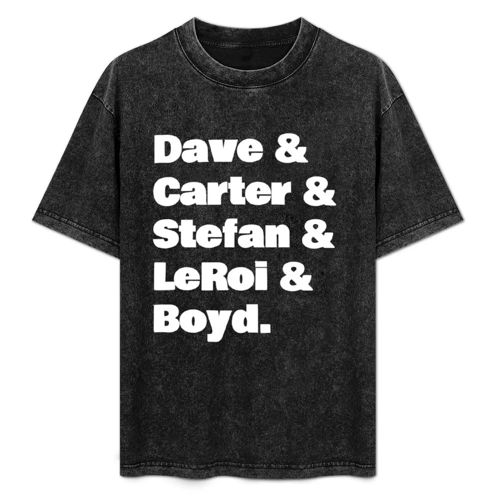 Dave Matthews Band DMB Gift - Dave Carter Stefan LeRoi Boyd T-Shirt summer tops shirts graphic tee tshirts for men