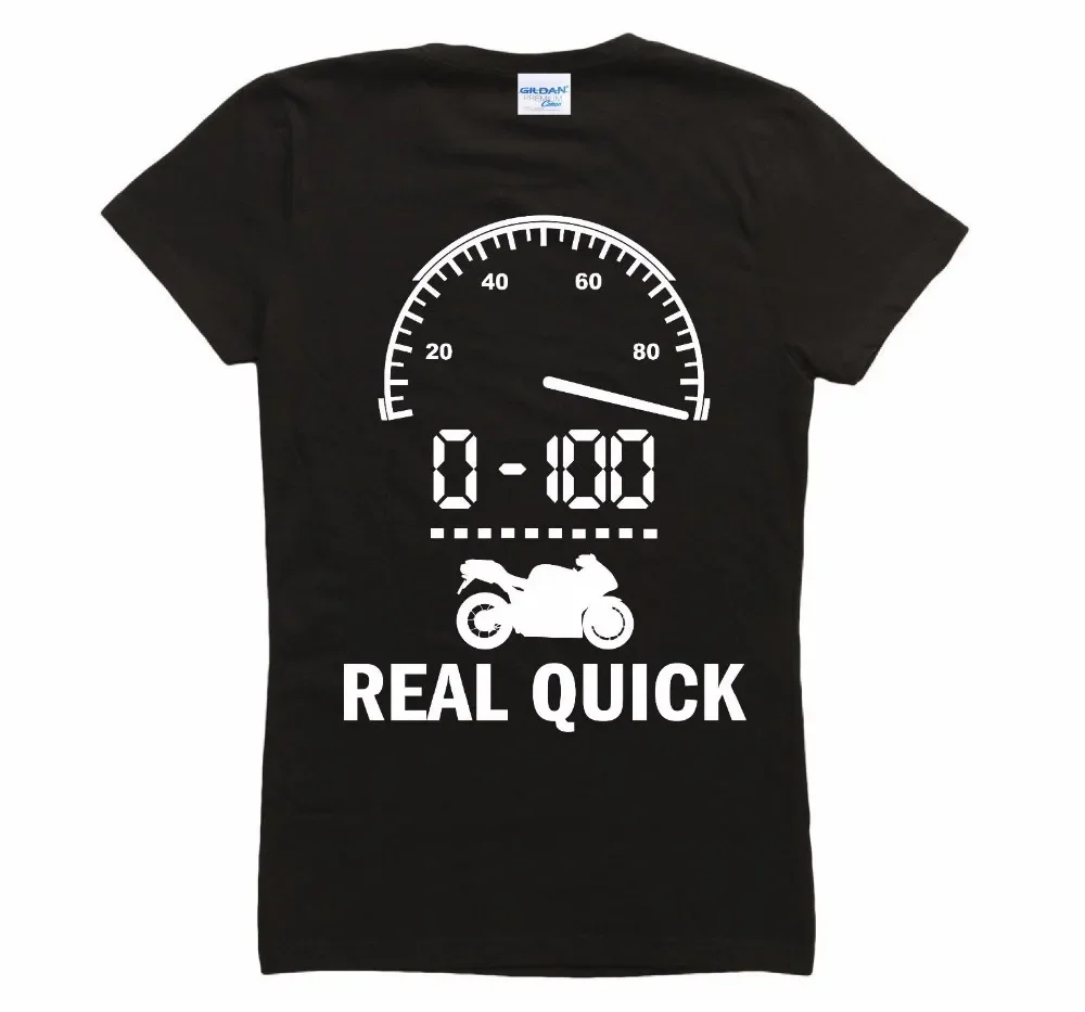 

Real Quick 0-100 Motor Racer GSXR Motorcycle T-Shirt 100% Cotton O-Neck Summer Short Sleeve Casual Mens T-shirt Size S-3XL