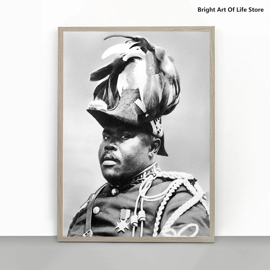 Marcus Mosiah Garvey Photography, High Quality Print, Civil Rights Black Liberation Nationalist Home Décor Wall Art