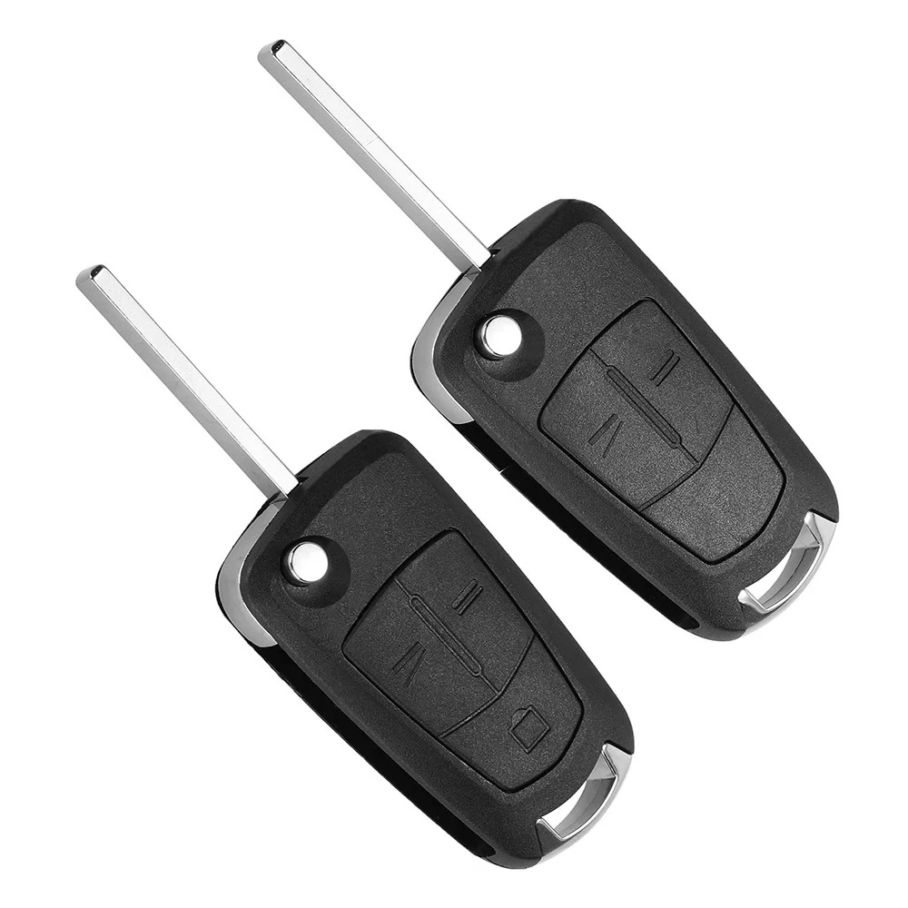 Image of 2/3 Taste Fernbedienung Auto Schlüsselanhänger Shell Fall für Opel Vauxhall Corsa D Astra H Zafira B Holden Astra AH Auto Schlüssel Abdeckung Ersatz