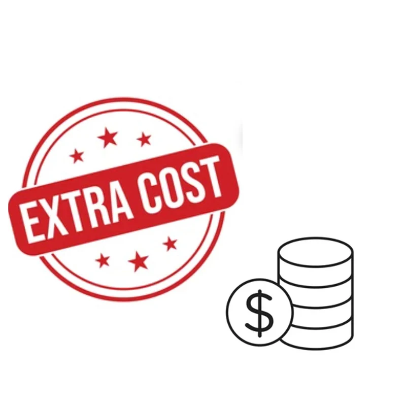 

Extra Cost of shipping fee or balance amount After Negotiated with Buyer, pls Remark and confirm for the orders