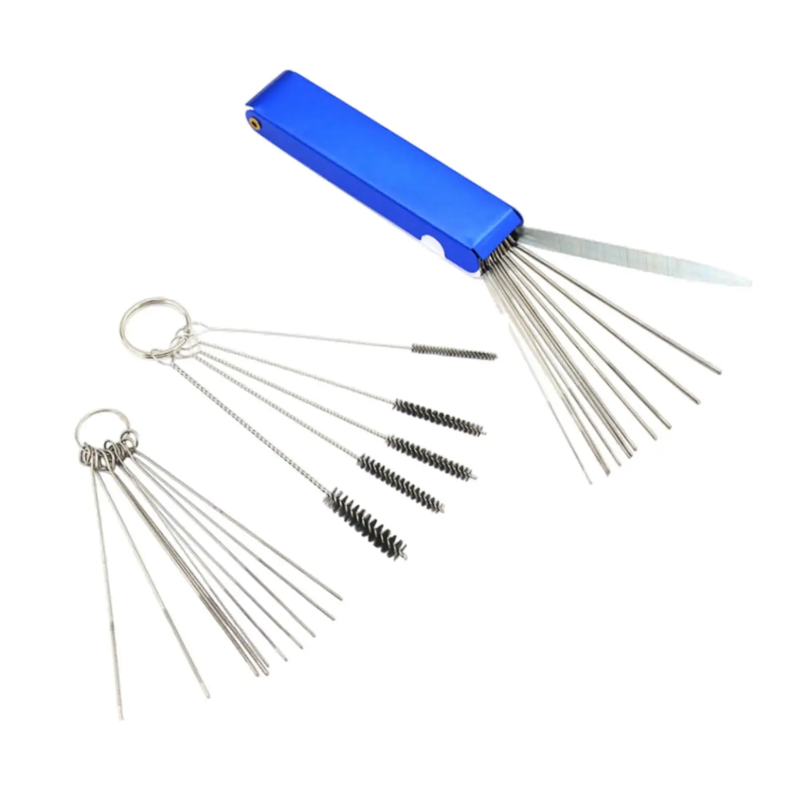 Carburettor Cleaner Brush Set Dirt Remover Stainless Steel Equipment Multipurpose Supplies for Welder Carb Cars Carburetors