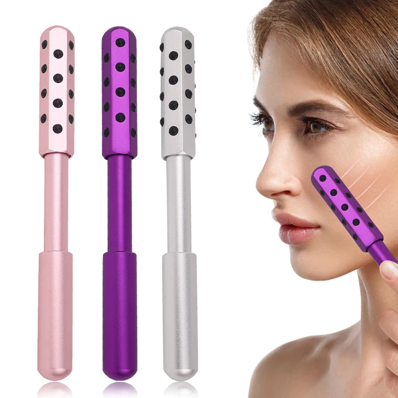 1pc Facial Roller Massager 24-gauge Massage Rod Facial Massage Tool