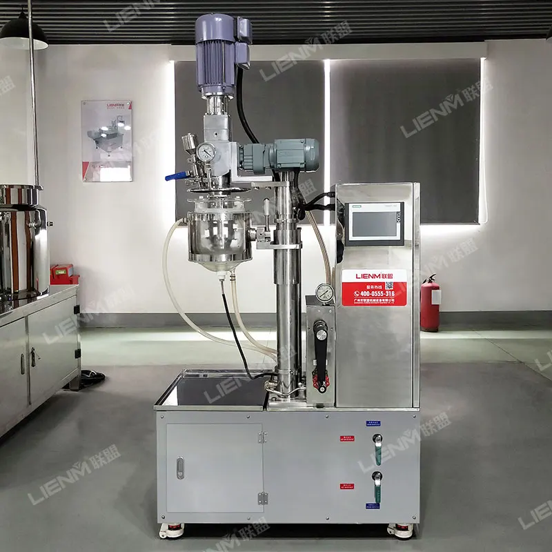 High Quality 5L SUS304 Stainless Steel Emulsifying Machine Homogenizing Mixer