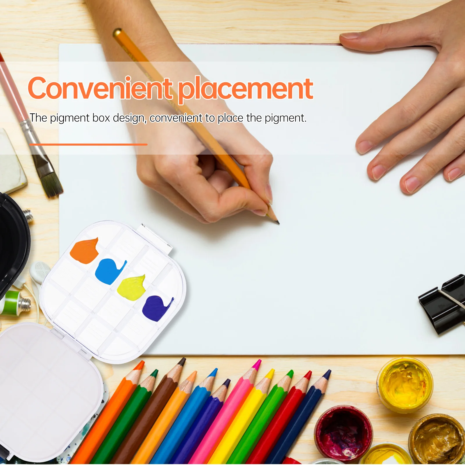 

Portable Foldable Silicone PP Cleaning Bucket Multifunction Wash Barrel for Painting Tools and Color Mixing Brush Washing Bucket