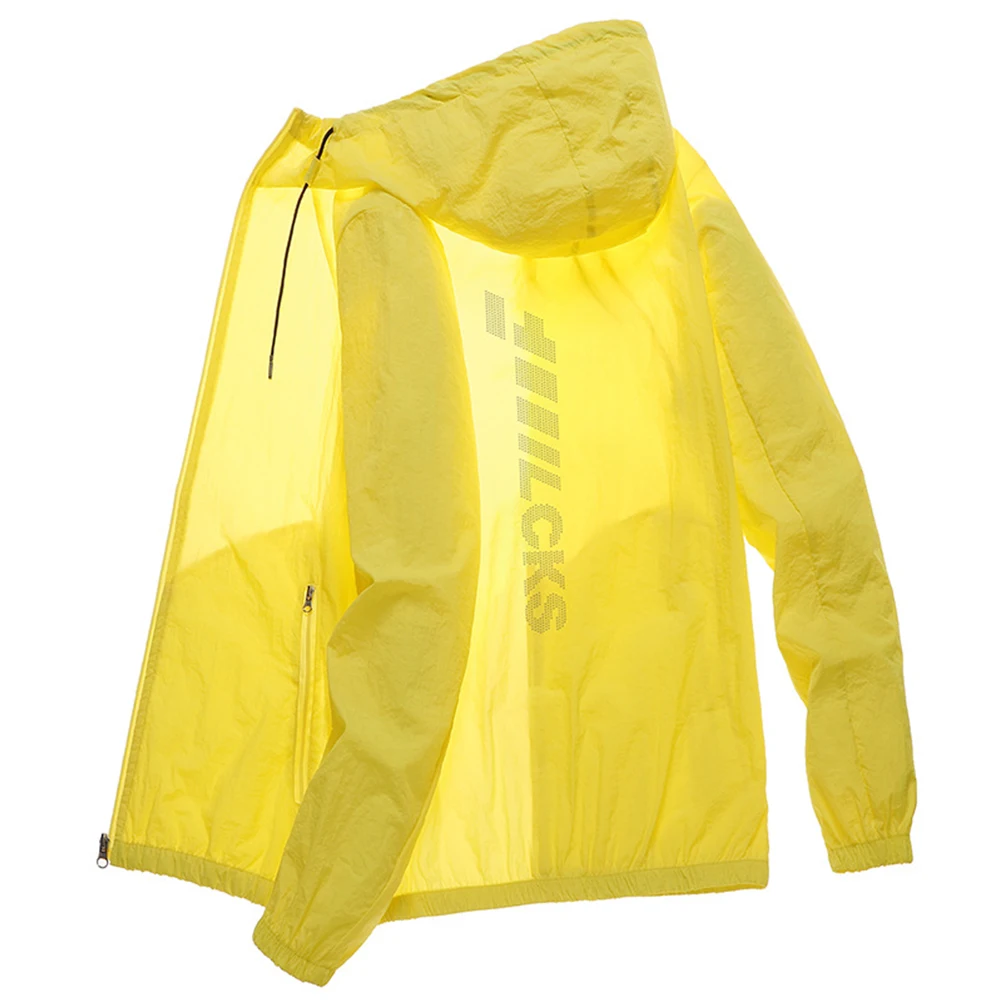 Breathable Coat Men Sports Jacket Outdoor Sports Camping Trip Brand New Lightweight Fabric Print Pattern Regular Length