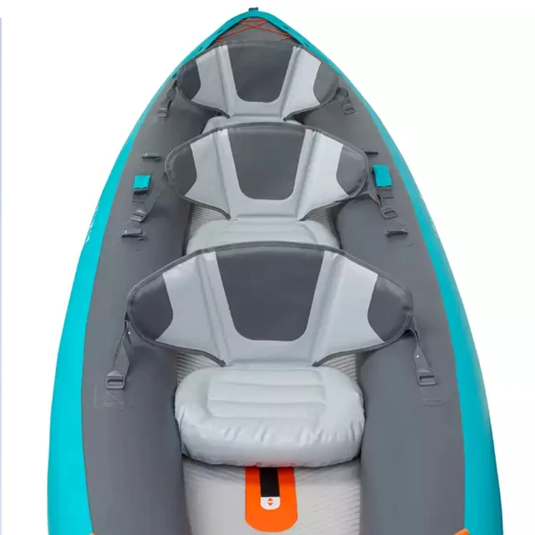 Inflatable Kayak PVC Supplier Custom 3 Person Inflatable Drop Stitch Kayak 2 Personas - view 6