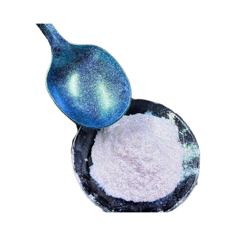 1 kg/Beutel Chamäleon-Farbverschiebungspulver – ultrapigmentiertes schillerndes Regenbogenpigment für atemberaubende Nagelkunst und Kosmetika