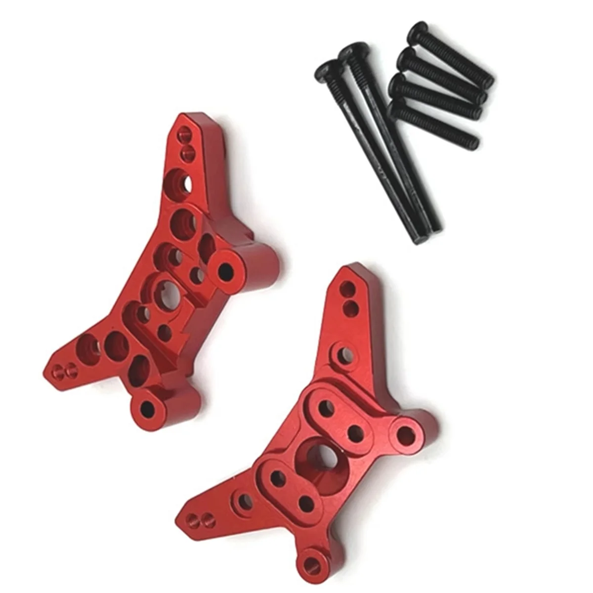 

L20A-Aluminum Front Rear Shock Tower Shock Bracket Mount for 1/14 14209 14210 RC Car Upgrade Parts