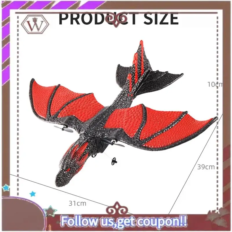 ABBG-RC avión 2,4G dragón volador simulado avión Control remoto modelo volador planeador avión EPP espuma juguetes regalo para niños Dura