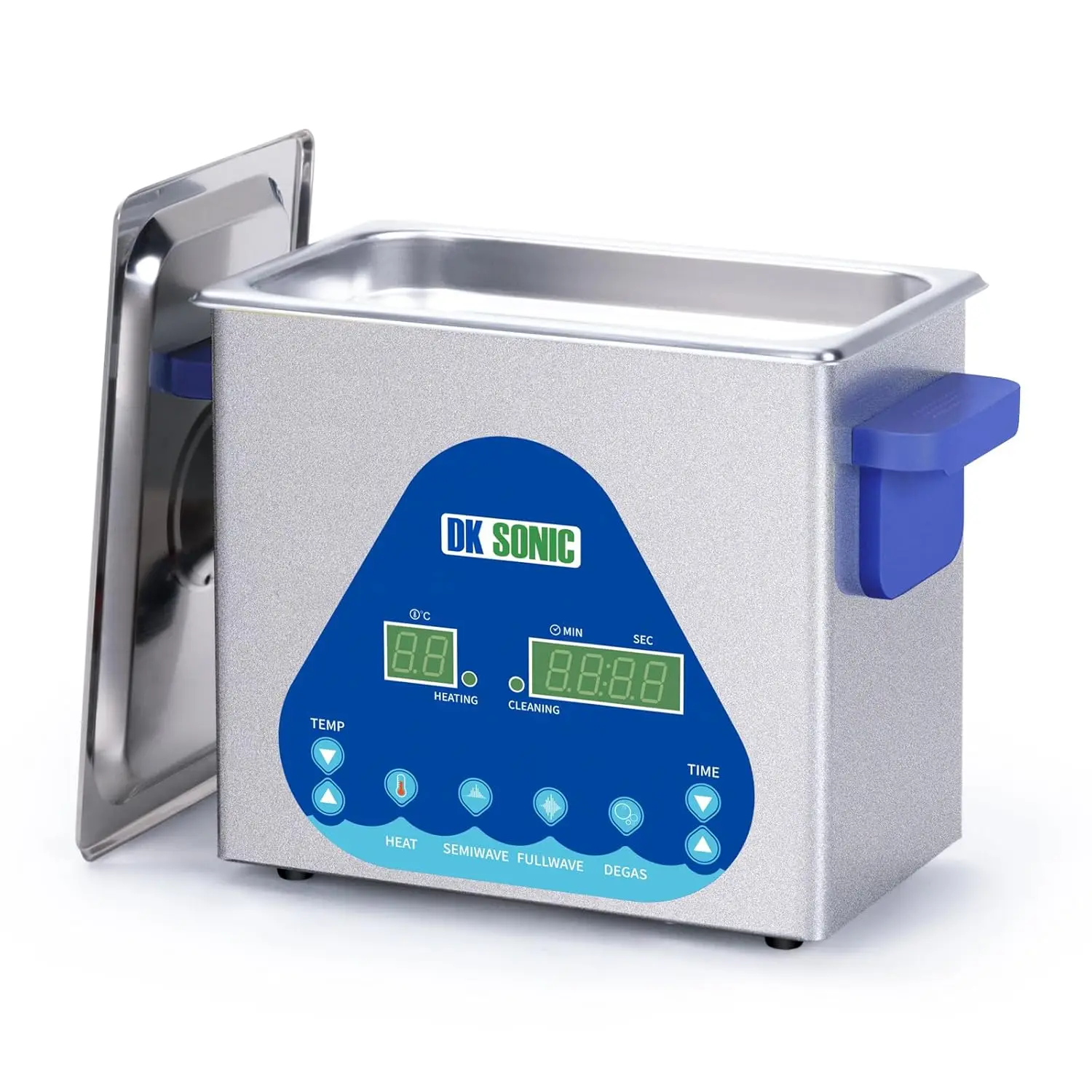 

Ultrasonic Cleaner 3L, 120W with Heater & Timer, Digital Control for Jewelry, Glasses, Watches