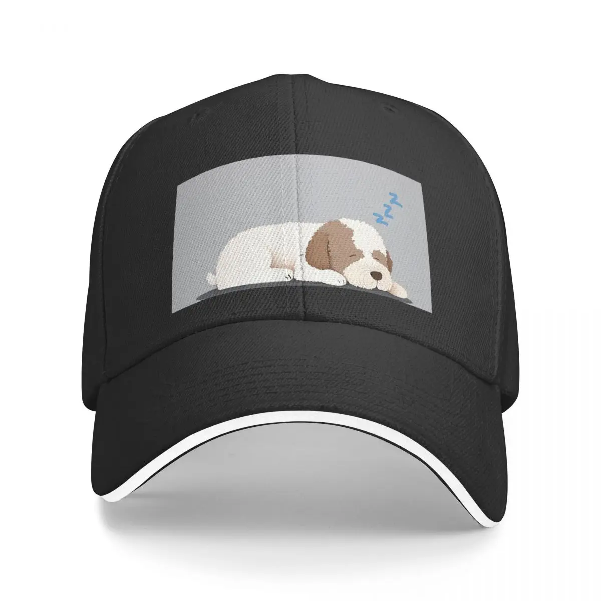 

Sleeping Lagotto Romagnolo Baseball Cap Beach Luxury Cap Hat Luxury Brand Luxury Woman Men's