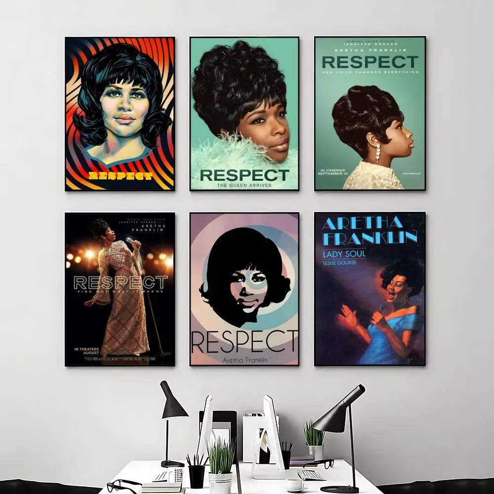 Aretha franklin poster-AliExpress