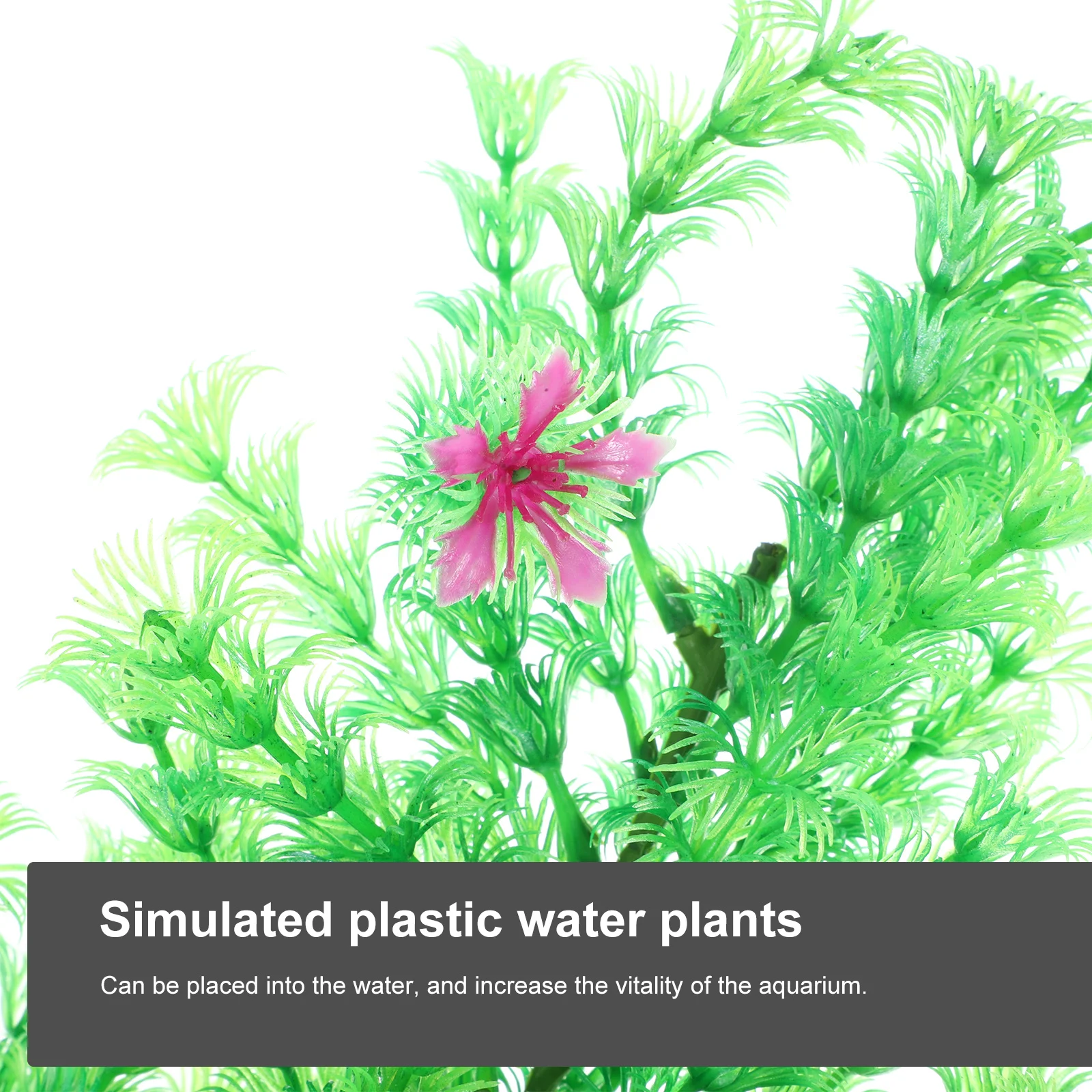 

1pc Simulation Aquatic Plant Lifelike Resin Fish Tank Decor Artificial Water Grass For Aquarium Home Micro Landscape Ornament