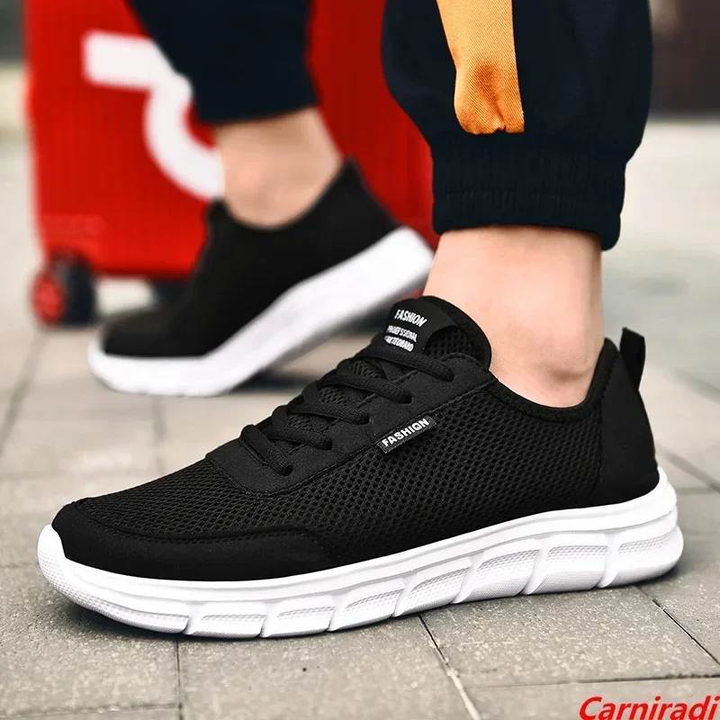 

Lightweight Fashion Athletics Running Shoes Men Breathable Comfortable Casual Sneakers Male Soft Large Size Sports Walking Shoes