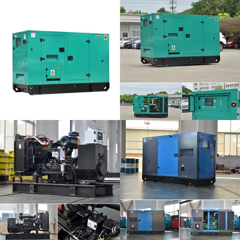 100kva Silent Generator for Sale 80kw Sound Attenuation Canopy Power Generator 220V 3 Phase