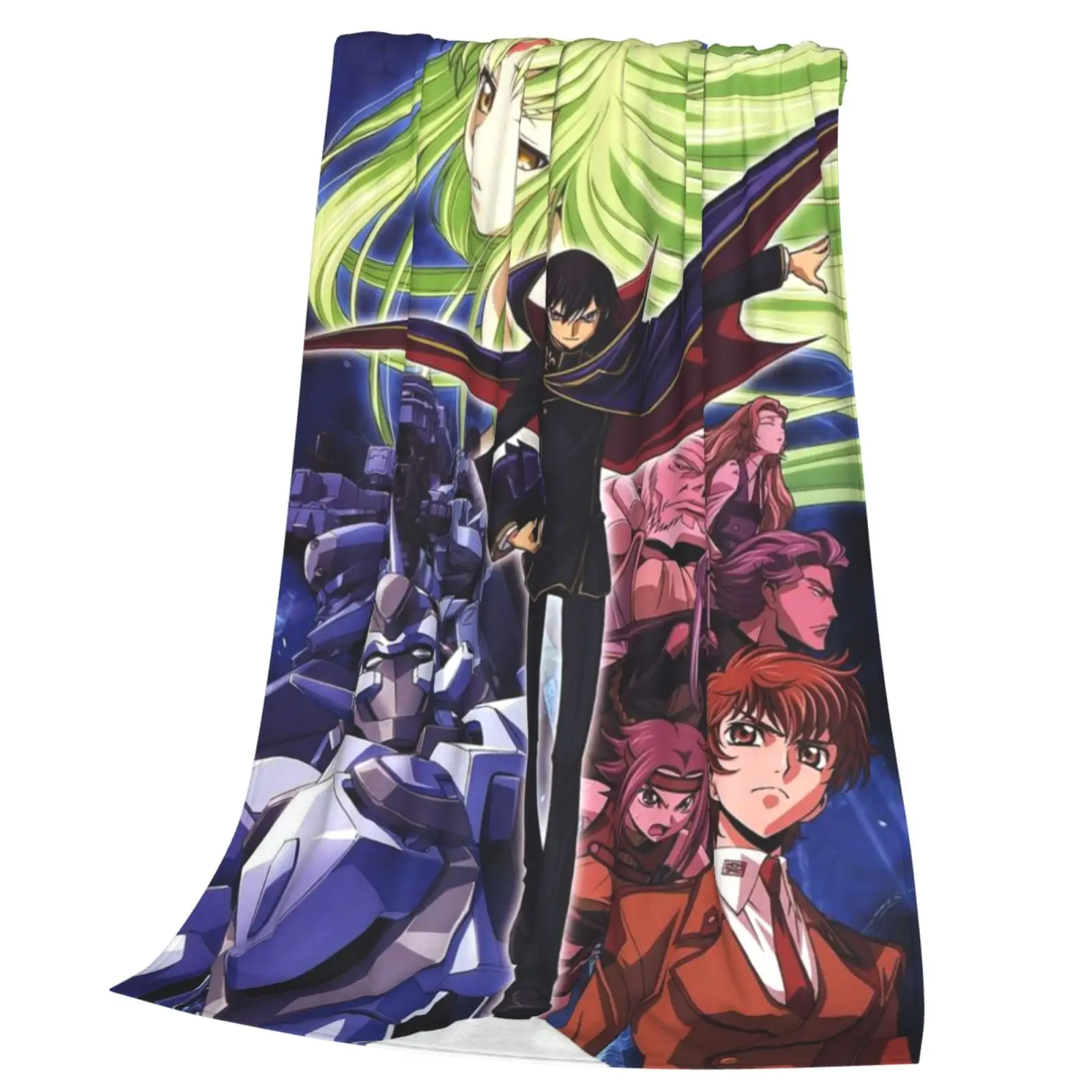 

Anime Characters Fleece Blanket, Made of Ultra-Soft Micro Fleece Blanket, Comfortable for All Seasons for Sofas And Beds