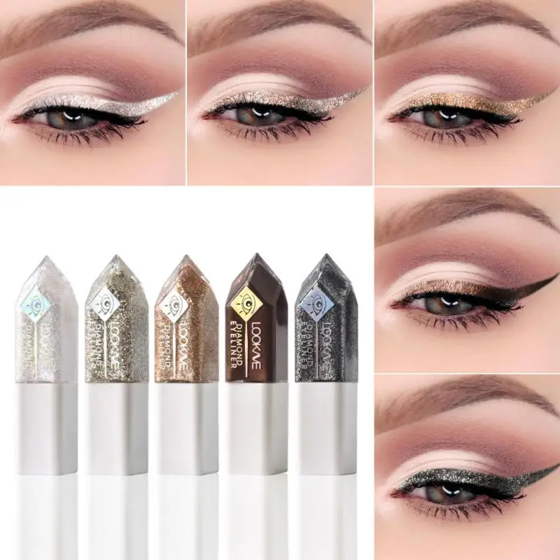 Paleta de sombra de ojos con textura de patata, resaltador monocromático de diamante nacarado en polvo, ilumina los ojos brillantes, cosméticos de maquillaje