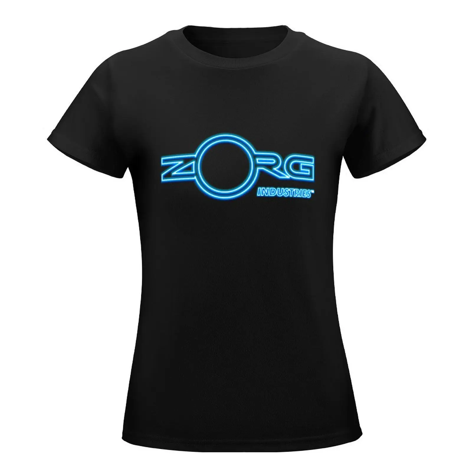 ZORG INDUSTRIES T-Shirt korean fashion tops shirts graphic tees Short sleeve tee womans clothing