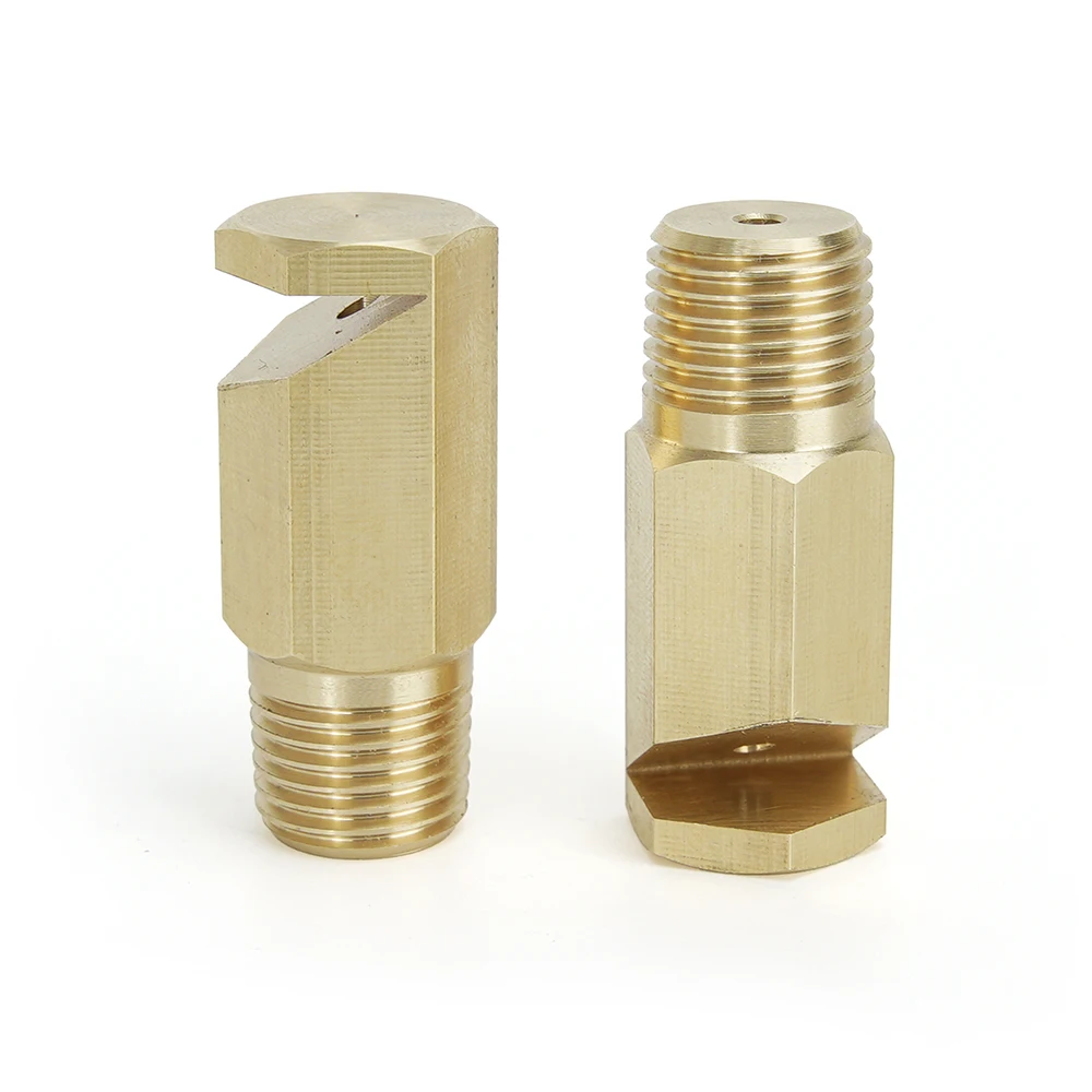Brass Flat Fan Spray Nozzle 1/4