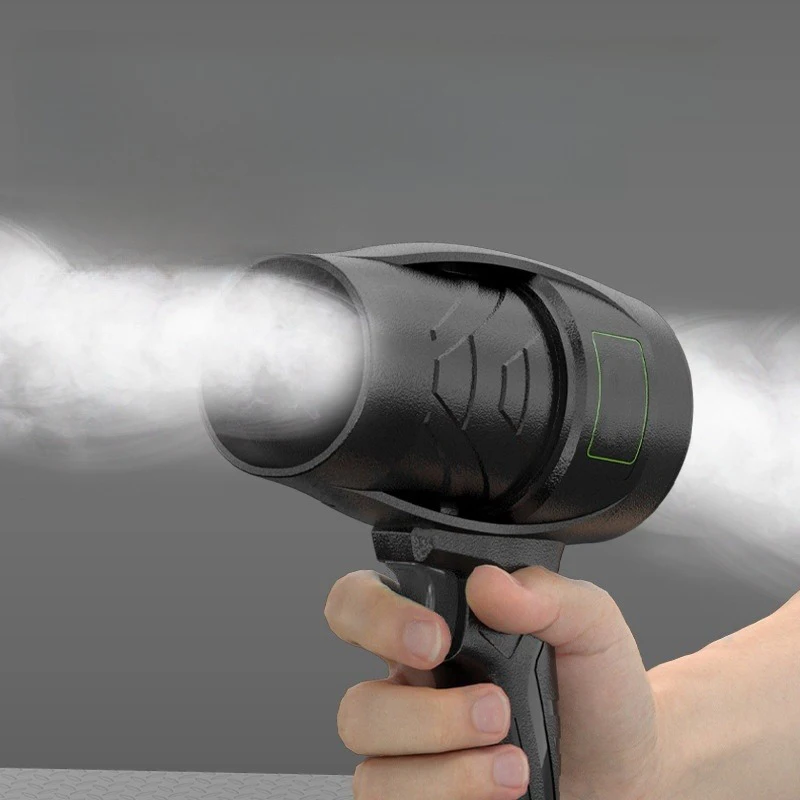 منفاخ مروحة توربو جيت بدون فرش من آلهة؛ موزع غبار كهربائي محمول باليد.