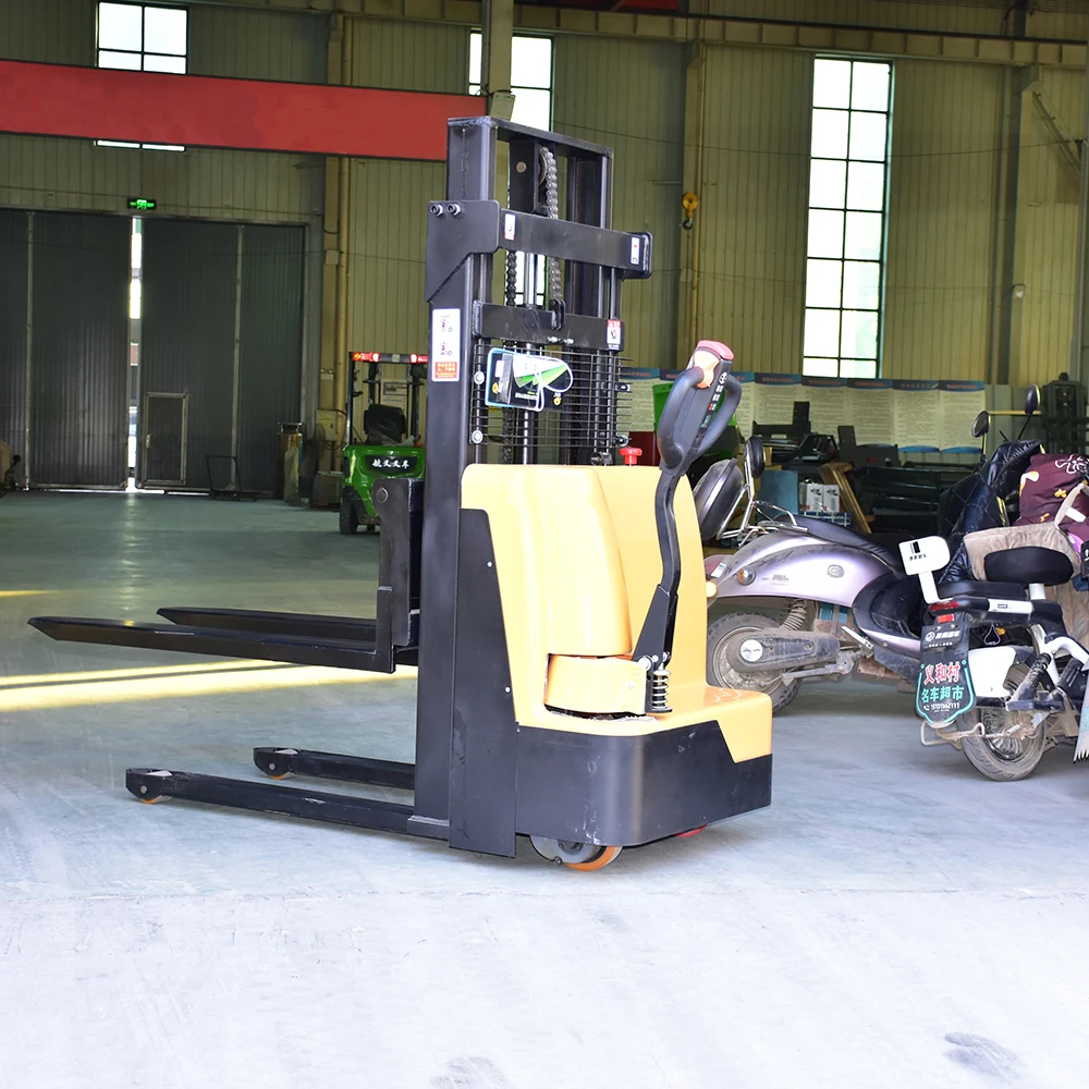 

Электрический штабелер на заказ, полуэлектрический штабелер, вилочный погрузчик для поддонов, 1 тонна, 1,5 тонны, инструменты для погрузки и разгрузки грузовиков, электрический