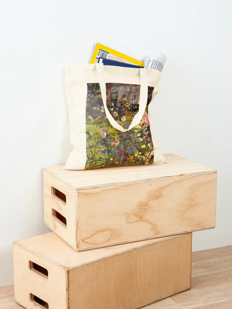 édouard Vuillard - Garden at Vaucresson Tote Bag tote bag men Lady bags great bag Canvas shoulder
