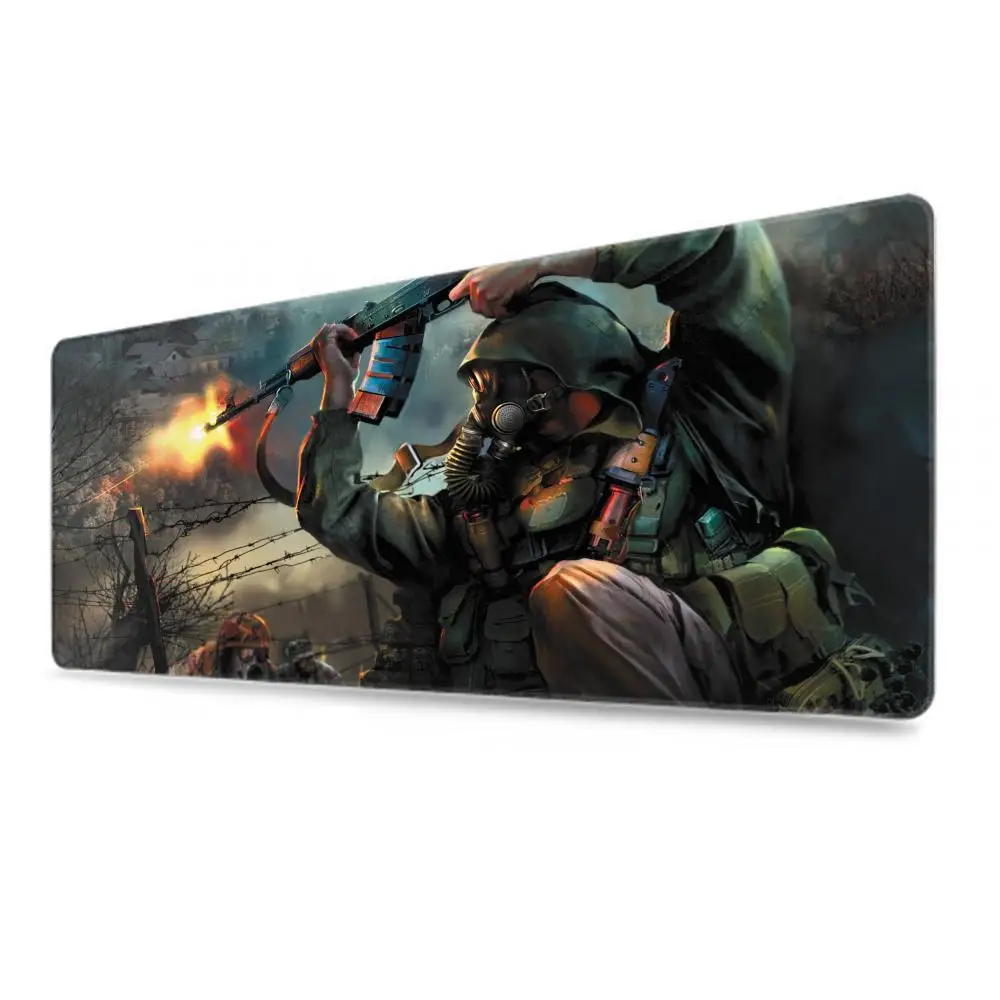 Stalker 2 Large Gaming Mouse Pad Computer Laptop Mousepad Silicone Keyboard Pad Desk Mat PC Gamer Mouse Mat XXL Office Mausepad