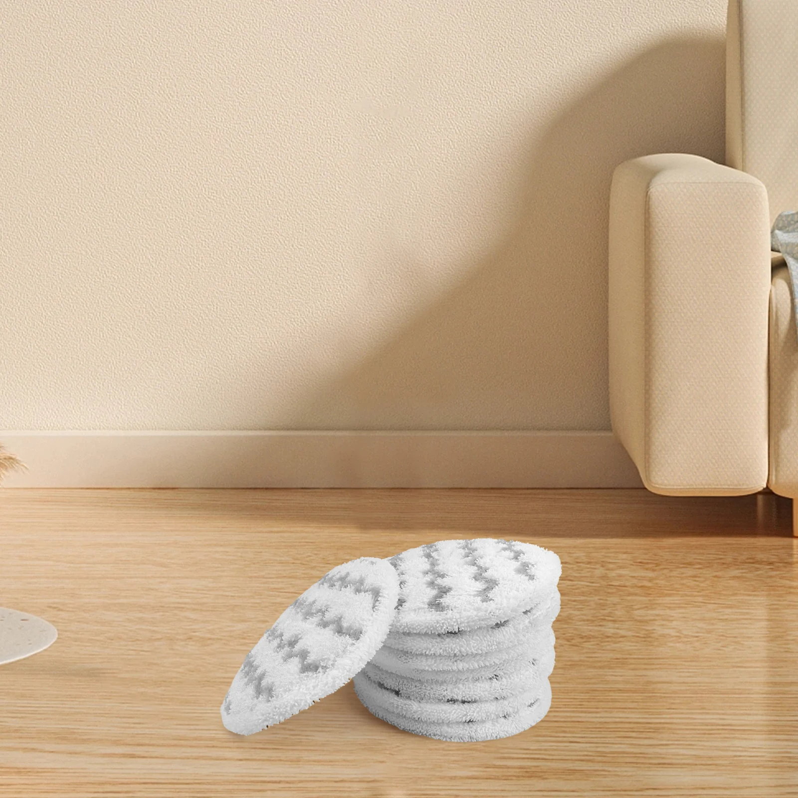 Soft Mop Pads For Everyday Cleaning Accessory Reusable Mop Pads Mop Pads Multi-pack Mop Pads Scrubbing Strips Included