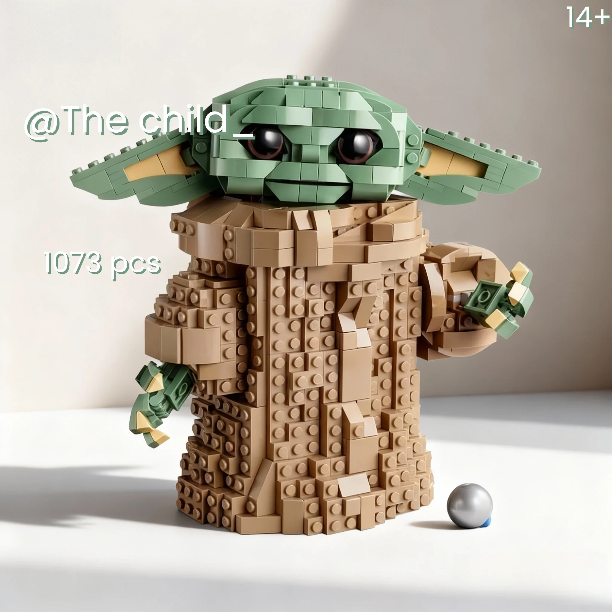 

Новинка, 1073 шт. 75318, детский строительный блок, собранная креативная модель, сборка кирпичей для детей, подарки на Рождество и день рождения