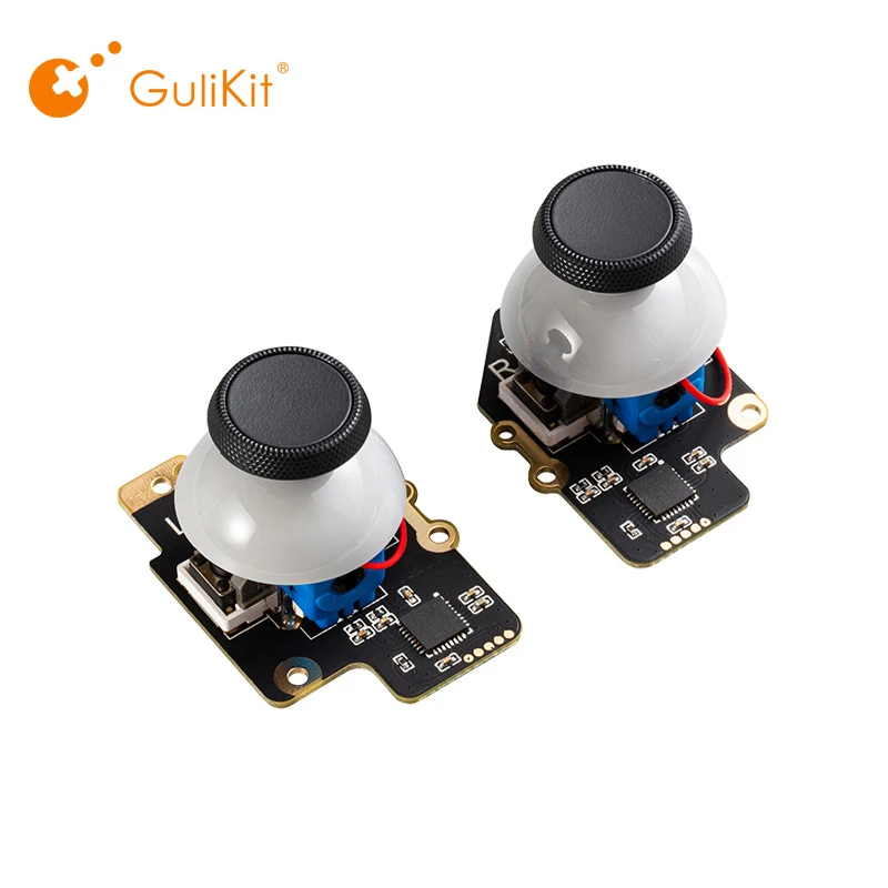10 Pairs Gulikit Electromagnetic Joystick Module for Steam Deck Type A & Type B Joystick No Drifting Joystick Design for Repair
