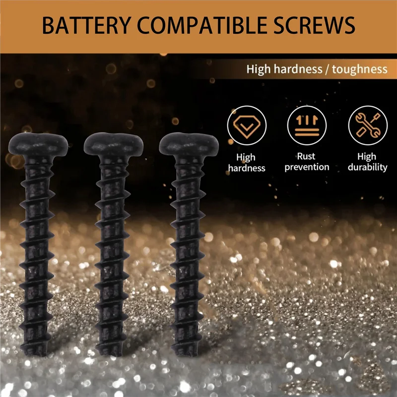 A74X Set of 3 Screws for Dyson Cordless V6 V7 V8 V10 V11 Vacuum Cleaner Power Pack/Battery