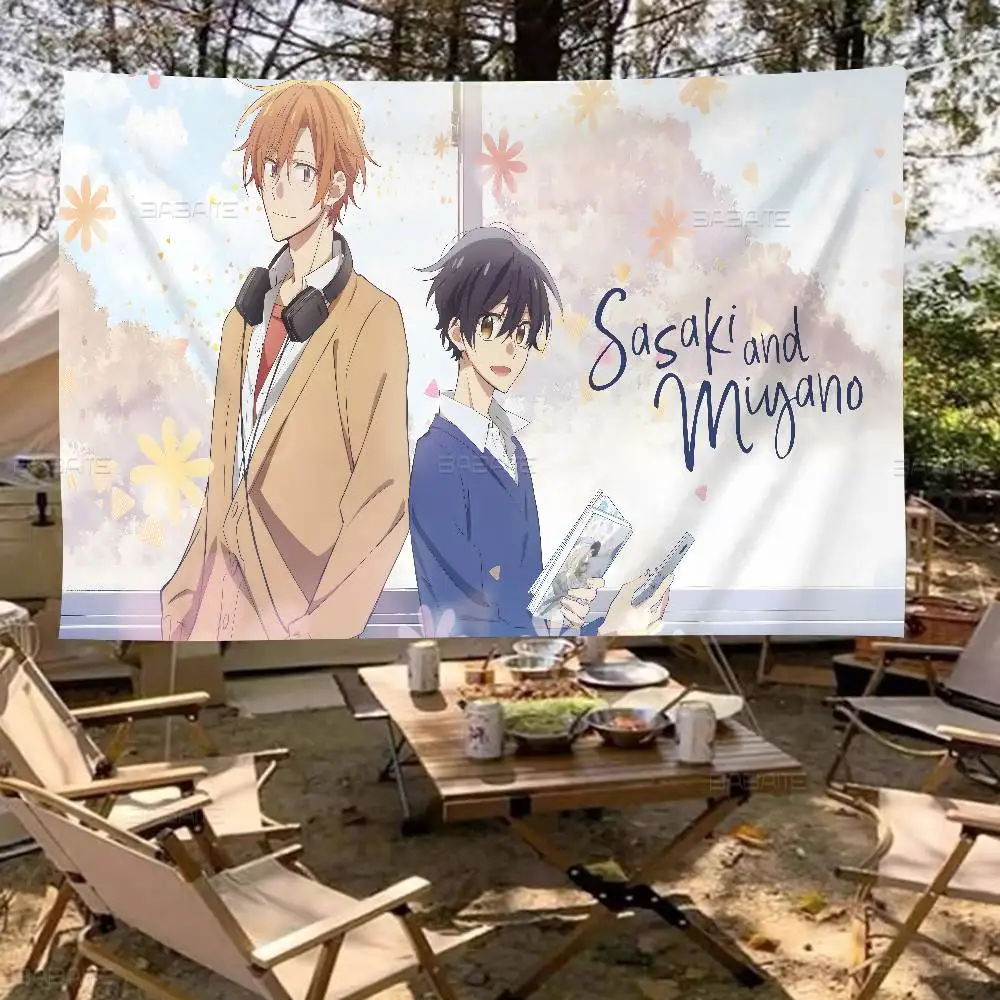 SASAKI and MIYANO Anime Advanced Printing Commercial Advertising Flag Company Party Banner
